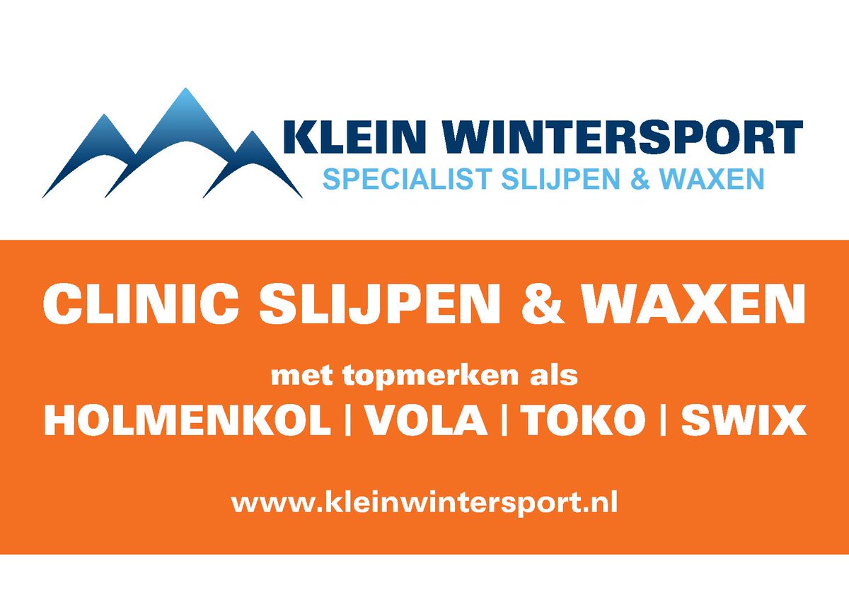 16 oktober clinic slijpen &amp; waxen (lokatie <a href="/SnowSportCenter/">SnowSportCenter</a>), Aanmelden kan nu! Meer info zie:facebook.com/events/7401115…