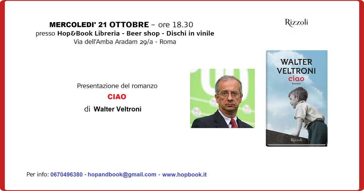 claudiomadau's tweet photo. @ilSaggiatoreEd @RizzoliLibri @navemorta @VeltroniWalter @barduffula @mariadicuonzo1 @MartinaDini2 @CasaLettori http://t.co/w9wg67yLep