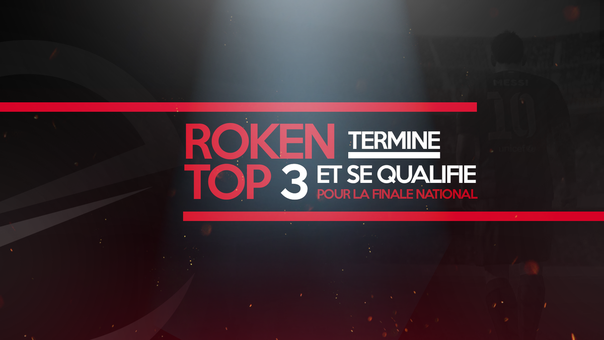 EvaZioneSport's tweet photo. Bravo à @EvaZionRoKen qui termine 3ème de l'@EASPORTSFC 

Il se qualifie pour la Finale Nationale #EvZNation http://t.co/18JD38FfqM