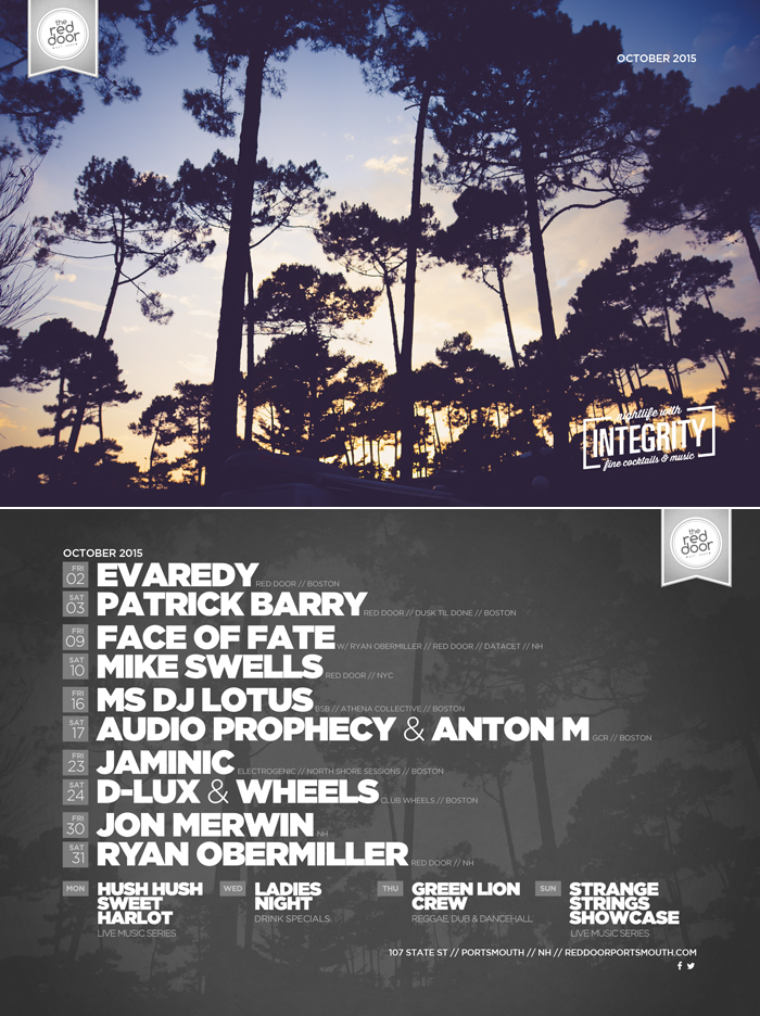 October 2015 <a href="/reddoorportsmth/">the red door</a> ... full line-up at tinyurl.com/qg4mxpc