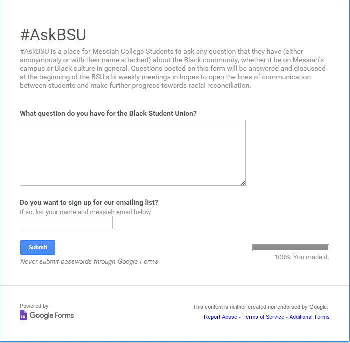 messiahBSU's tweet photo. Hey Messiah! Check out our new #AskBSU campaign! http://t.co/adczfq33u4 http://t.co/fPCSt2Xyzi