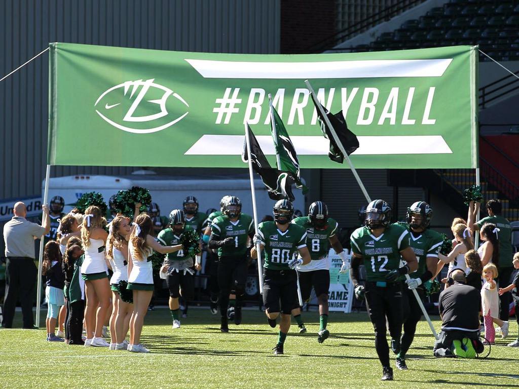 It's game day Viks!!! We'll see you at Hillsboro Stadium! #barneyball 💚