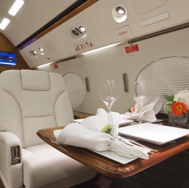 StarbaseCharter's tweet photo. We're saving a seat for you! ✈️🍷☀️ #starbasejet #luxurytravel #comfort #class #gulfstream #privatejet #aviation http://t.co/wzmfGdyXuC