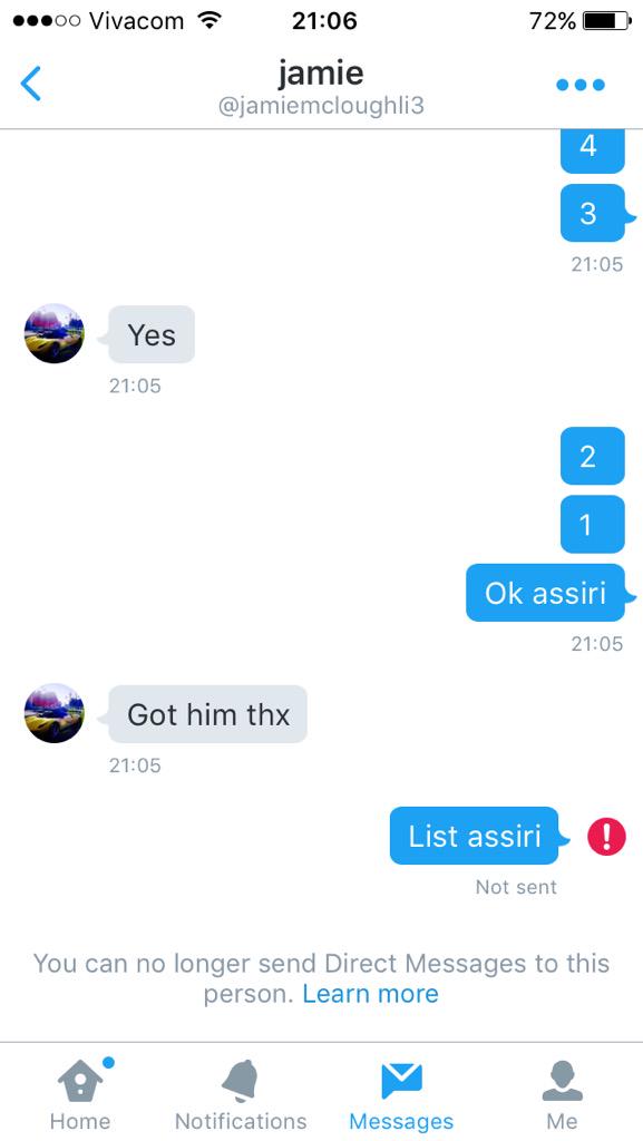 hrisdanov's tweet photo. @jamiemcloughli3 scammer alert! http://t.co/NqyXxAiURg