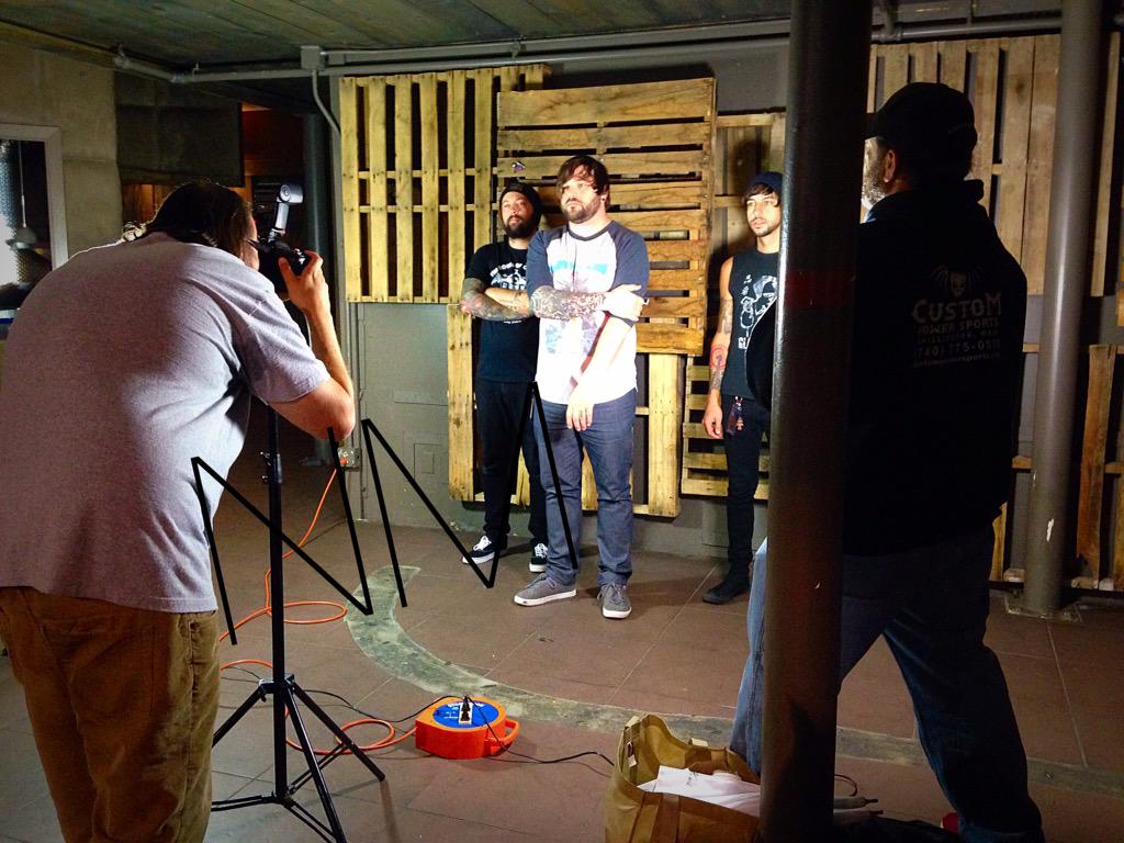 NickMeansPhoto's tweet image. #BTS of yesterday's shoot w/ @NormaJeanBand