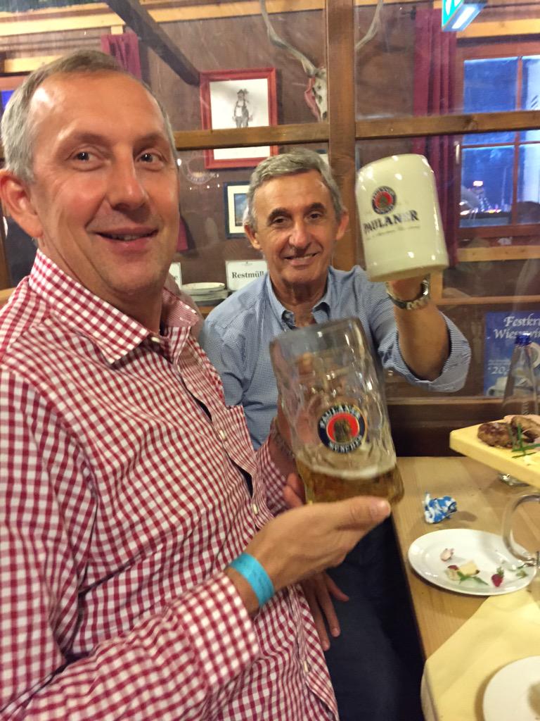 After a great start to the Season we are @ #oktoberfest O Zapft is with my #gamewinningcoach