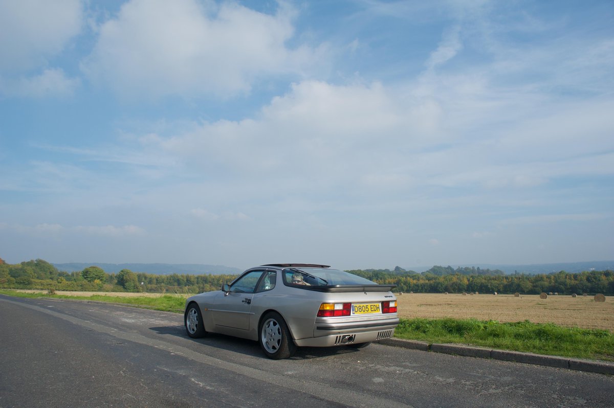 Spiritofthe70s's tweet photo. @Porsche944Resto The kids can't go on the bike but they love going out in the 944! #944 #Porsche http://t.co/NdFSx8VXJ4