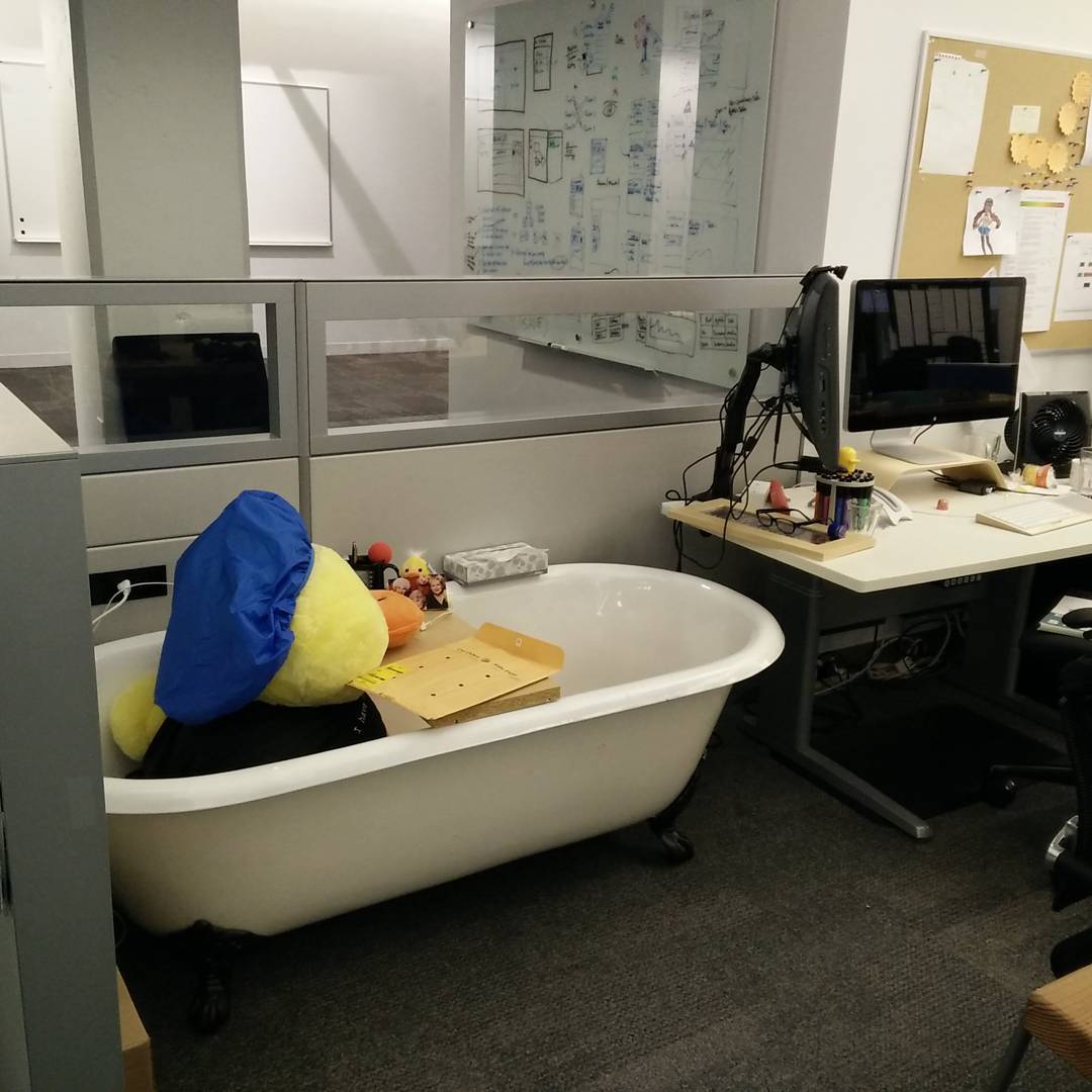 So I come back from a month of traveling... and my desk is ... not quite how I left it...