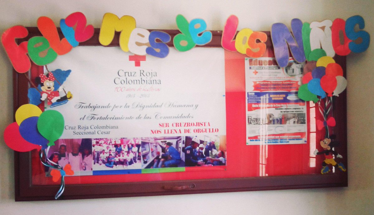 Feliz mes de los niños les desea <a href="/CruzRojaCesarOF/">Cruz Roja Cesar</a>