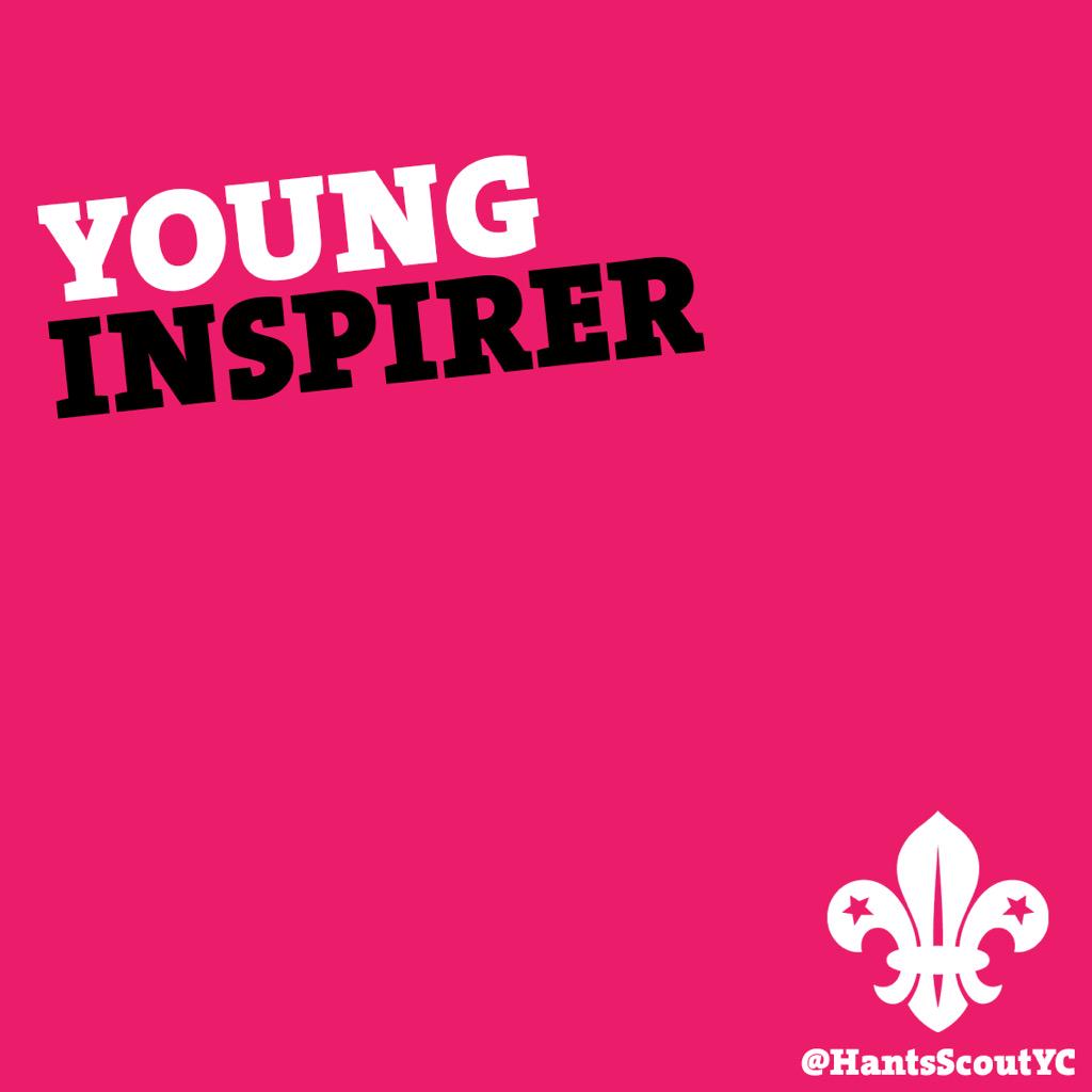 HampshireScouts's tweet photo. Well done to Ray and Sophie for winning our young inspirer awards. http://t.co/6ayJtInqXH