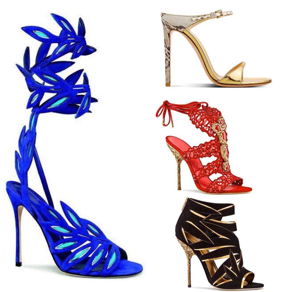 charmtorreon's tweet photo. "Give a girl the right shoes and she can conquer the world" #shoes #by #SergioRossi 👠😍 http://t.co/n6VOmIQEWY