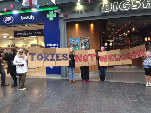 DanielJHannan's tweet photo. Lefties in Manchester still don't seem to grasp that hatred puts people off. http://t.co/PTHd75ktRb