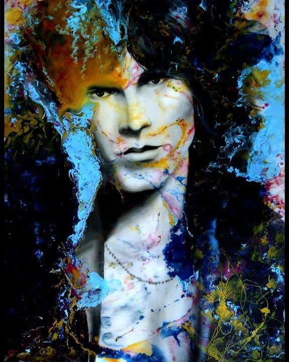 gallerymorph's tweet photo. http://t.co/rcxLYuEh7b #rockstars #art #painting #fineart #rock #garysoszynski #rocklegends #hendrix #jimmorrison http://t.co/jWIywItcOb