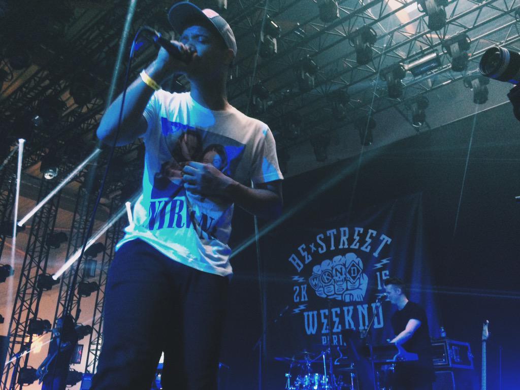 On est au <a href="/Bestreet/">BE Street</a> Weeknd avec @RaleighRitchie