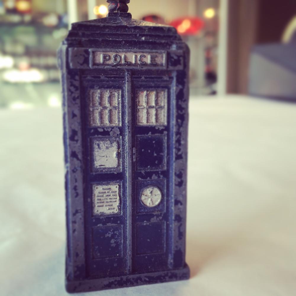 It may not be big enough to whisk you through all of time and space but this TARDIS still looks great for its age!