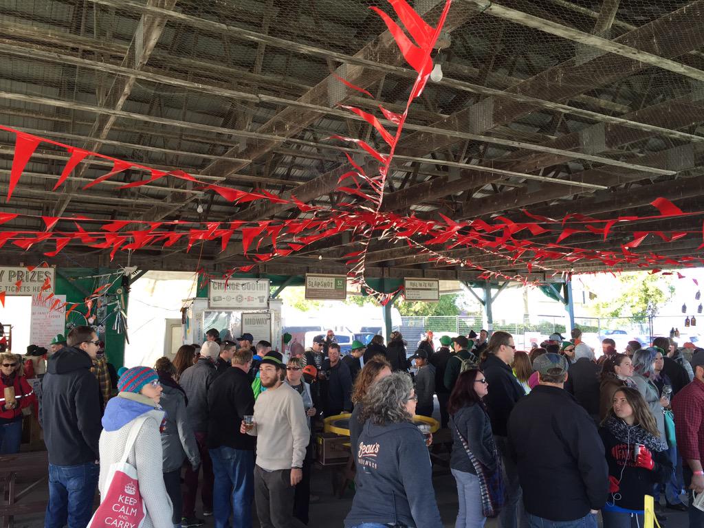 Having a great time at @beausallnatural  #BeausOktoberfest #hiddenharvest