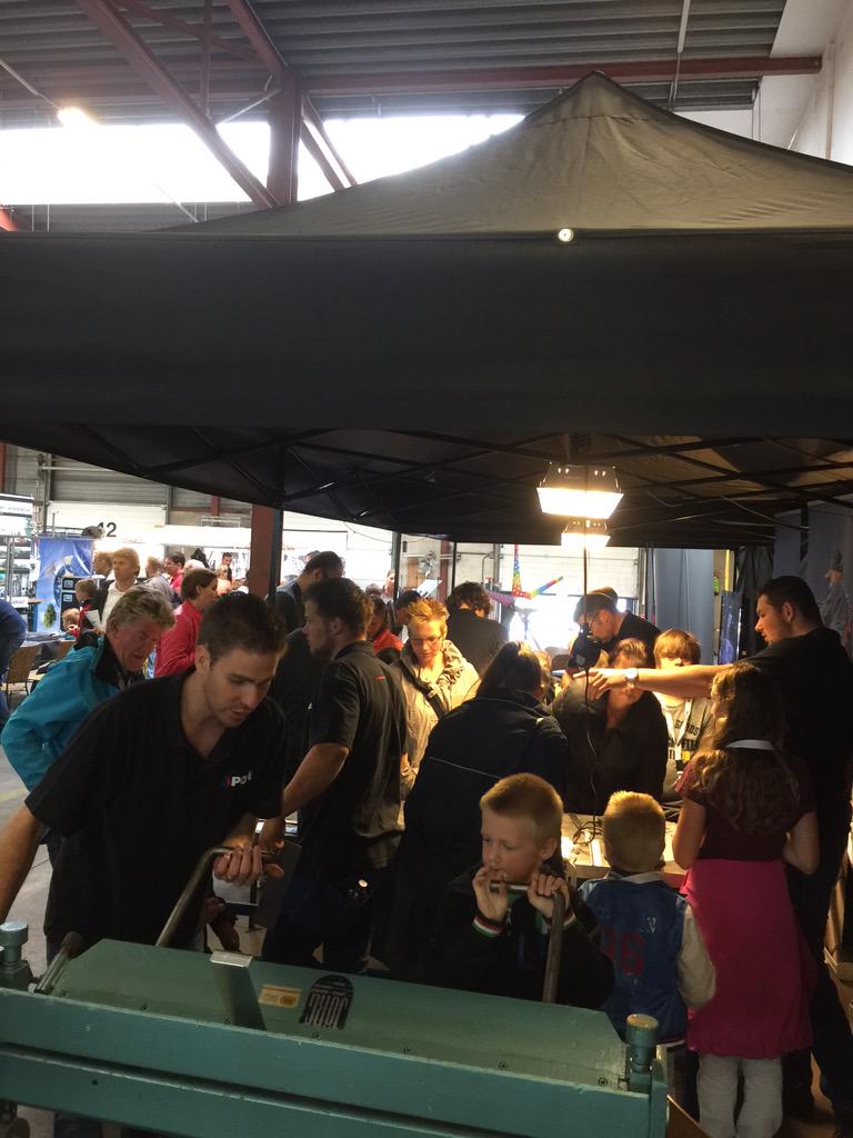 PolaBV's tweet photo. Techniekdag de Liemers een groot succes vandaag! @PolaBV @dachser_nl http://t.co/nPdN9sUwpm