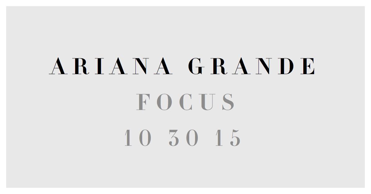 bjondakabashi's tweet photo. #FocusIsComingOctober30th http://t.co/AK1meihvw1