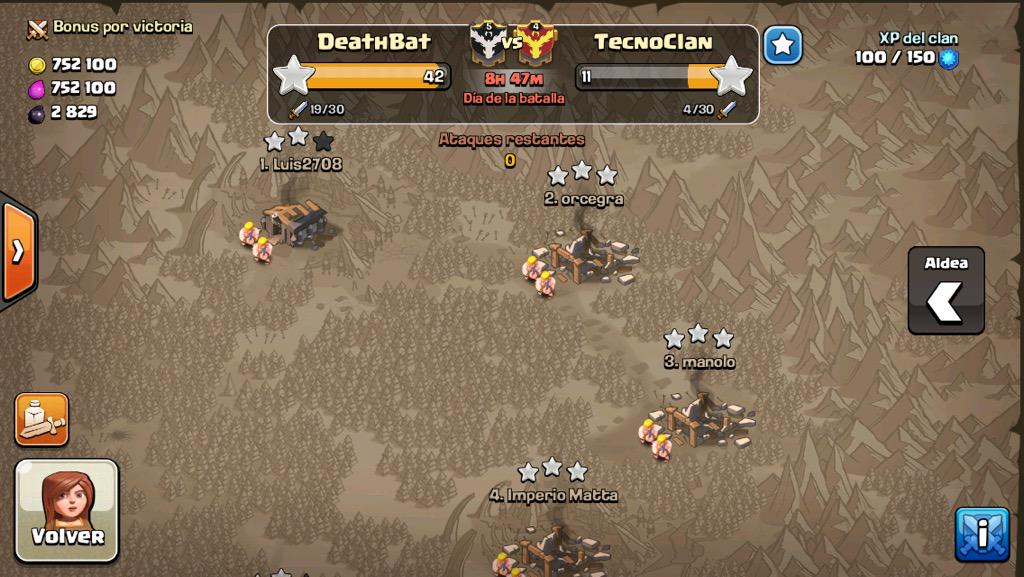 DEATHBAT_CoC's tweet photo. Mmm...Otra victoria http://t.co/ygpUHHpW4m