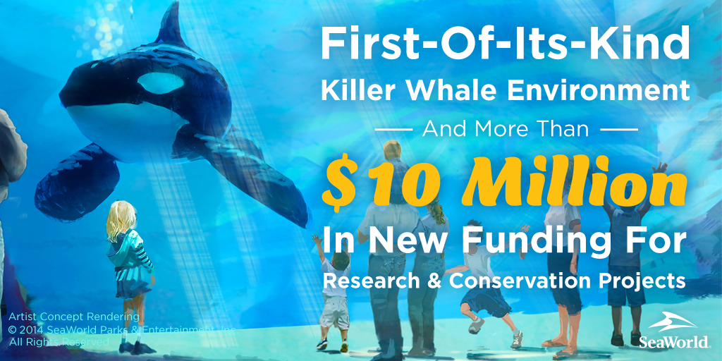 We’re committed to giving our killer whales the best care and protecting those in the wild! bit.ly/1uE5xJW