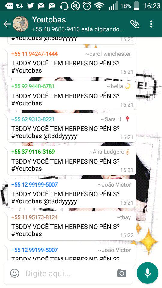 fotos zuadas do t3ddy