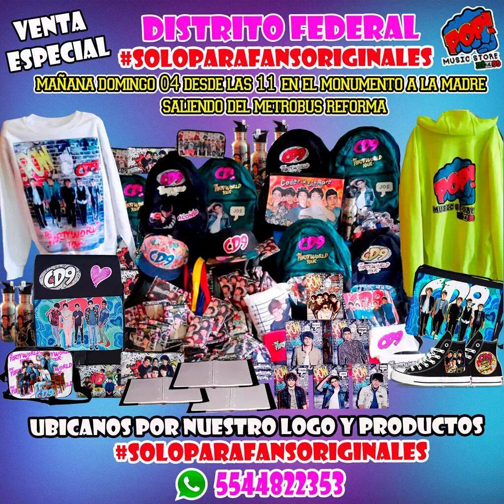 CD9Oficial9's tweet image. Preparence CODERS mañana @popmusicstore va con todo
desde las 11:00 am en el Monumento A la madre.😀