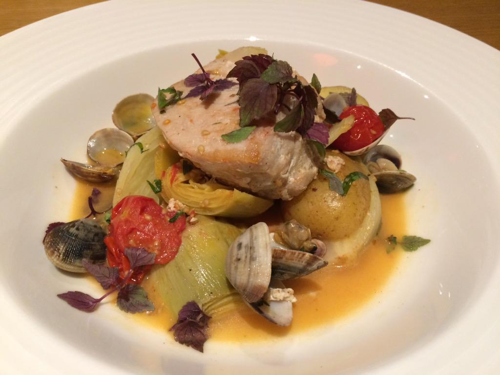 EatwithLocals1's tweet image. Great fois gras, fish &amp;amp; wine @ Atelier Red &amp;amp; Wine #praguerestaurants #fish #wine #foisgras