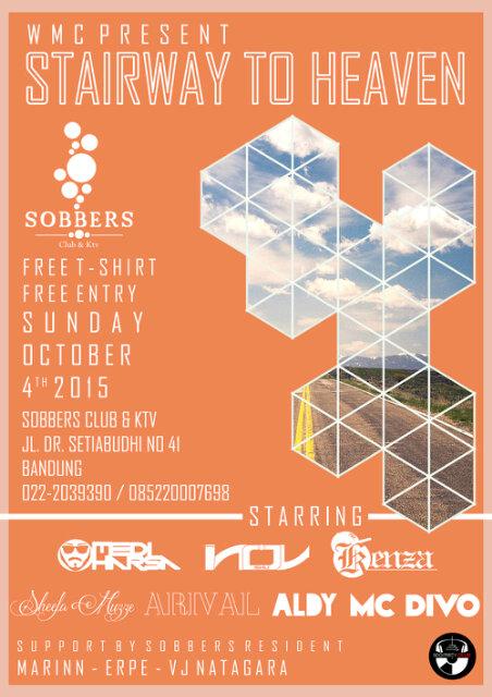 #BdgTONIGHT SUN'04 "STAIRWAY TO HEAVEN" <a href="/SOBBERSCLUB/">SOBBERS CLUB & KTV</a> w/me <a href="/mediharsa/">asrahideM</a> @INOV234 <a href="/sheefamuzze/">Dj Sheefa Muzze</a> @emcedivo <a href="/BdgParty_Club/">Bdg Party Club</a>