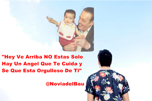 NoviadelBau's tweet photo. @mariobautista_ Hey Ve Arriba NO Estas Solo Hay Un Angel 👼 Que Te Cuida y Se Que Esta Orgulloso De Ti-Te Amo. http://t.co/iEy5u3oM2n