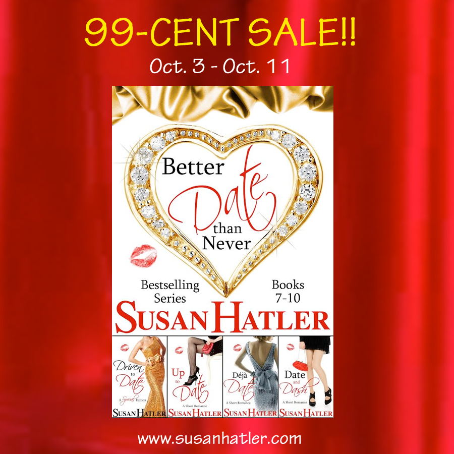 Lecteurs de romances anglophones!Le 2ème pack de la série #BetterDateThanNever par @SusanHatler est à 0,99€ #Romance