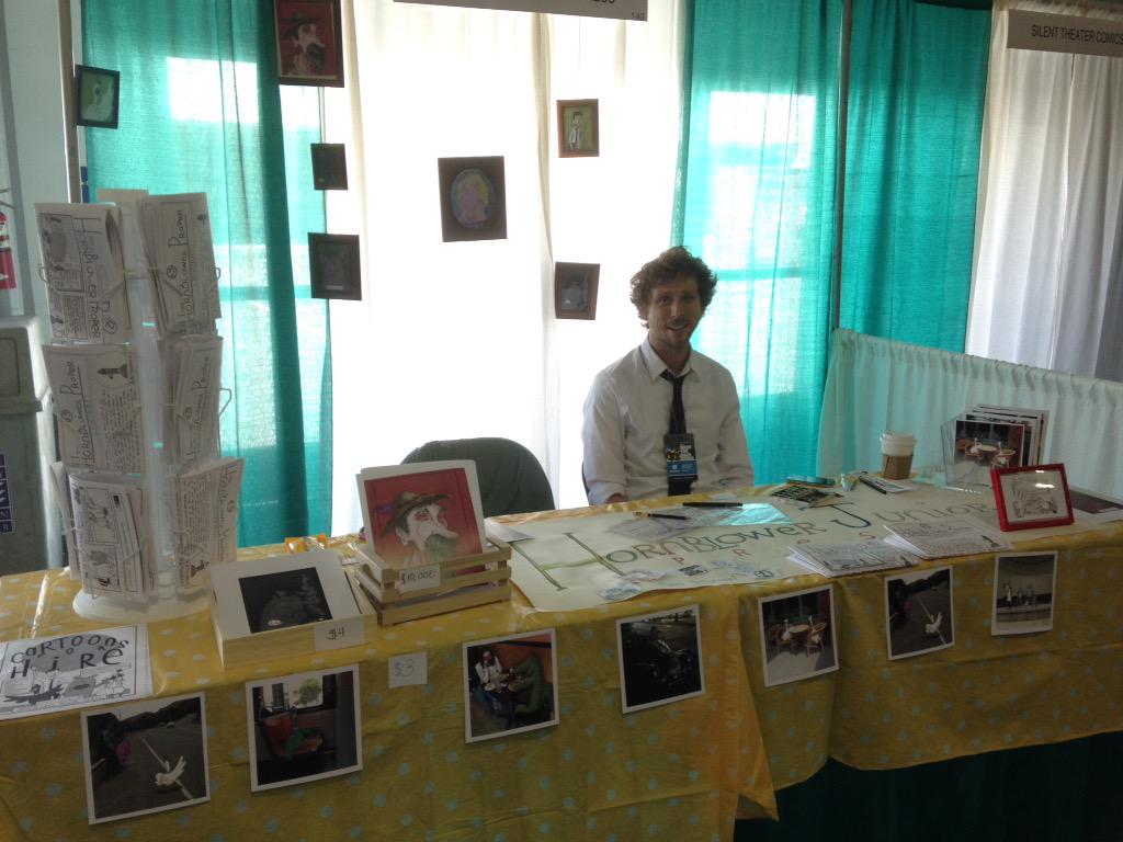 jwgabaldon's tweet photo. Here at #APE2015 Come say hello. #booth140 http://t.co/8hzVfEZVcF