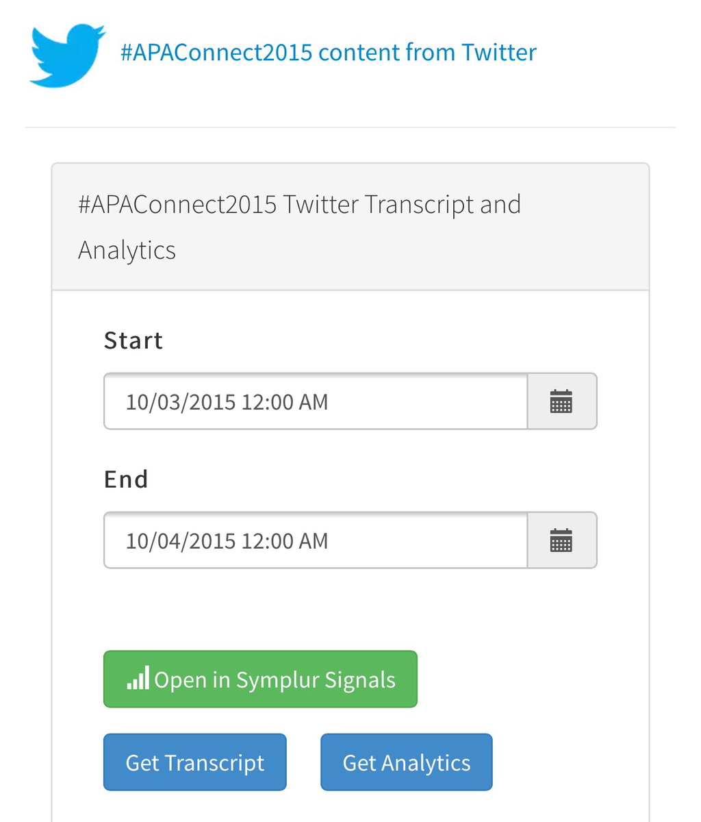apaphysio's tweet image. You can download the #APAConnect2015 Twitter transcript via @Symplur bit.ly/1L4jBmN
