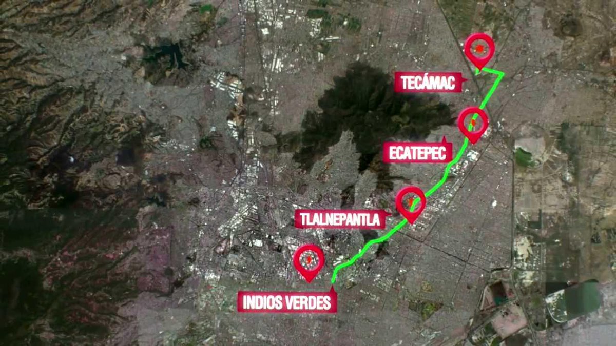 Próximamente Mexibús Línea 4, Indios Verdes - Tecámac.