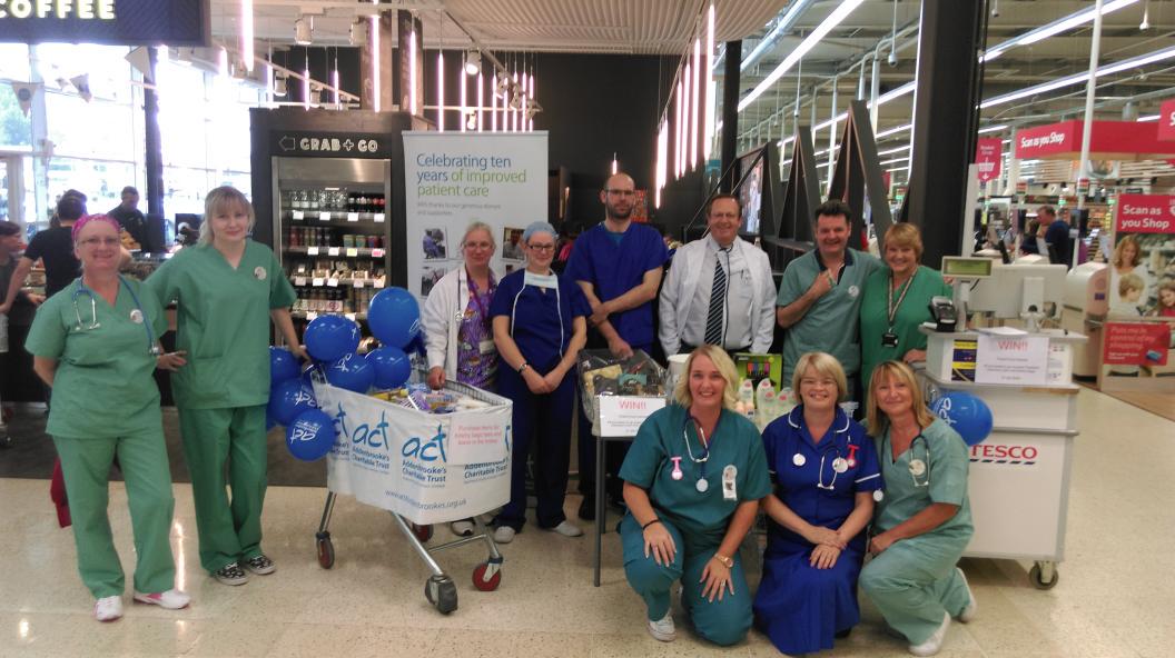 So far we have raised over £2000 at our charity fundraiser for PICU toiletry bags <a href="/TJ_Hgt/">Tony Hoggett</a> <a href="/owentesco/">Owen</a> <a href="/2065barhill/">Tesco Extra Bar Hill</a>