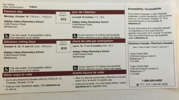 CBCNews's tweet photo. Incorrect voter information cards sent out to hundreds of Canadians http://t.co/xpEGbXIRT2 #elxn42 #cdnpoli http://t.co/cvNxIir9V3