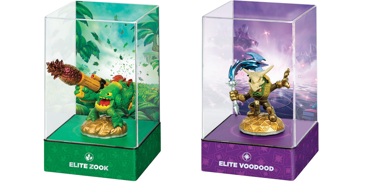 skylanderfam's tweet photo. Eon's Elite Zook and Voodood! Sweetness! #skylanders http://t.co/G924XLNGM2