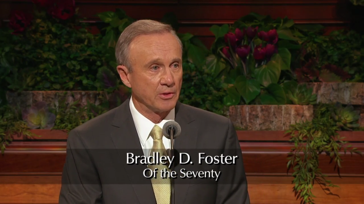 Grady8080's tweet photo. "What areas of my life do I need to strengthen , so I can strengthen others?" #SelfReliance #ElderFoster #ldsconf http://t.co/J4ZYNgYnbW