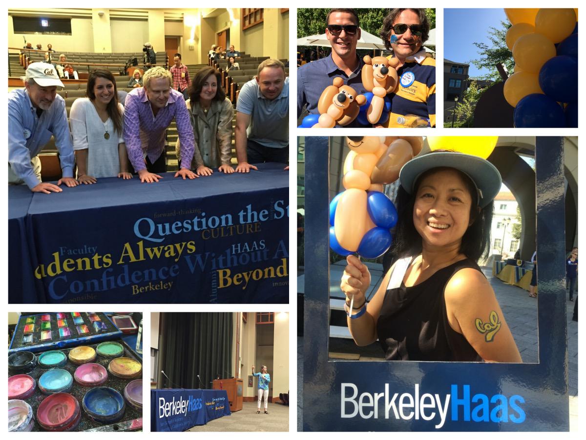 HaasAlumni's tweet photo. Enjoying a beautiful day with our #HaasAlumni back on campus! #GoBears #CalHomecoming http://t.co/RJT49bsR89