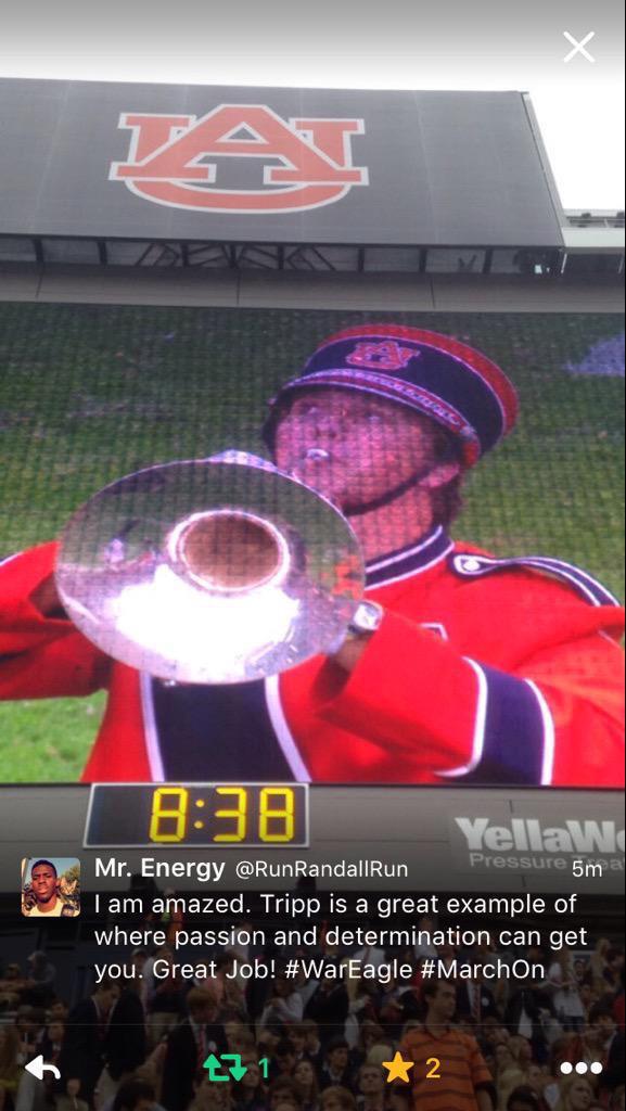 SamiMims's tweet photo. #ReasonsToLoveAuburn http://t.co/f1qesWzB6n