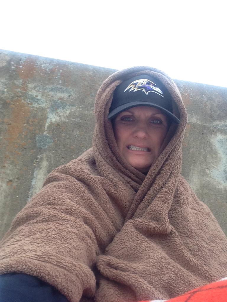 ABurchyett's tweet photo. Loving football right now #GoRavensGoRavensGo http://t.co/4hWDaQxHie