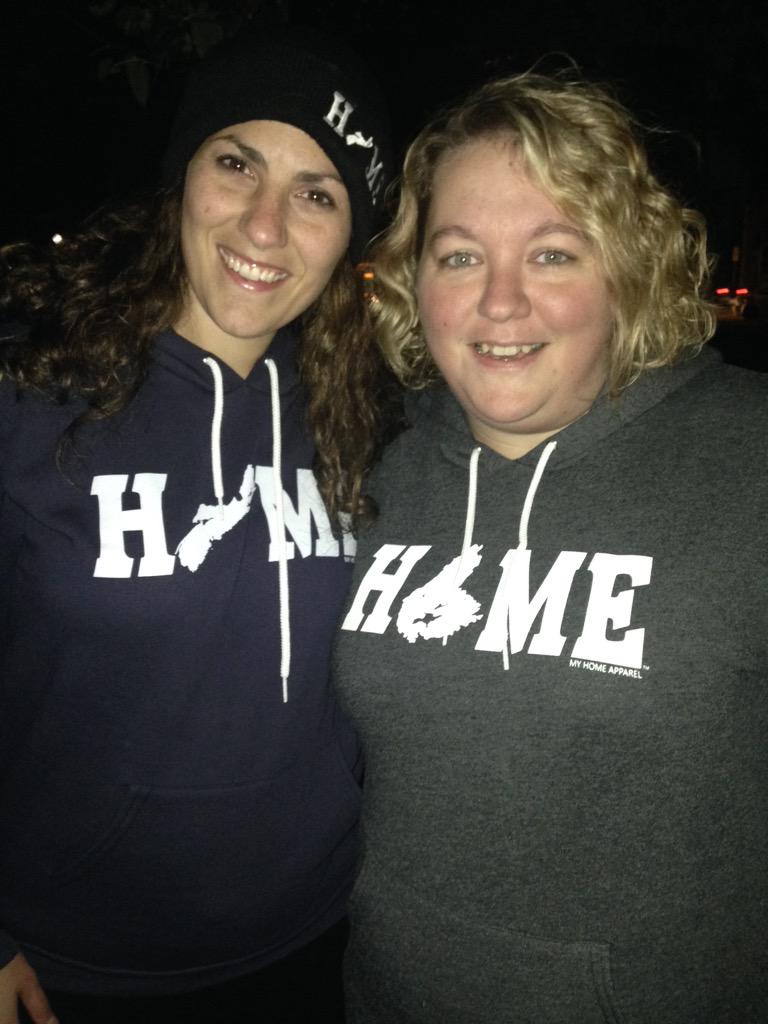 MyhomeApparel's tweet photo. Getting ready to #SleepOutforChange with @ShelterNS in #Halifax. #endhomelessness http://t.co/x80yyN7d2Z