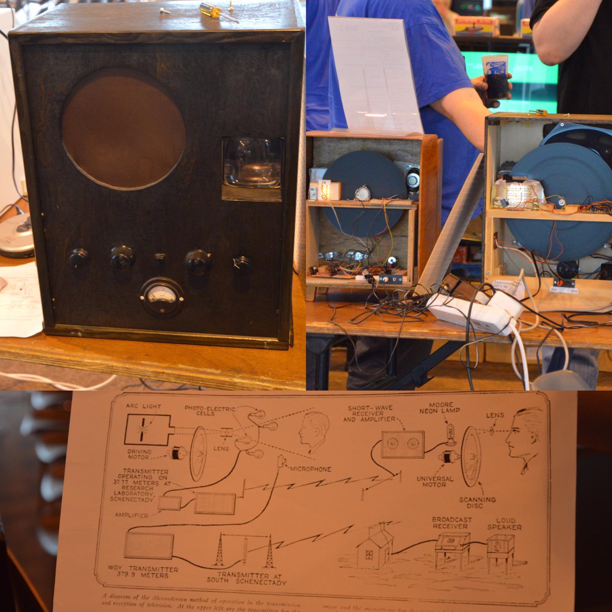 RaskolnikovR's tweet image. Télévision mécanique #ClassicComputing