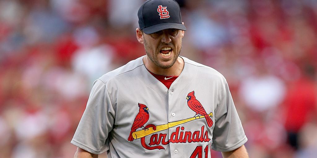 Cardinals's tweet photo. John Lackey has allowed 3 runs or fewer in 28 of 32 starts, T1st in @MLB. http://t.co/2TLOE3n6E8 #STLGameNotes http://t.co/80YZ2YSE9M