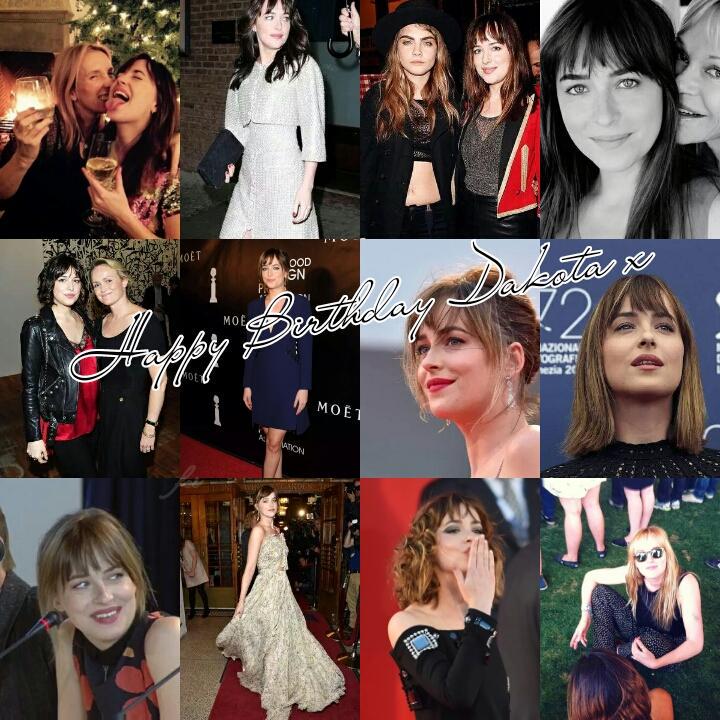 Officially October 4th, Happy Birthday to our beautiful, crazy, random, amazingly talented Dakota Johnson        