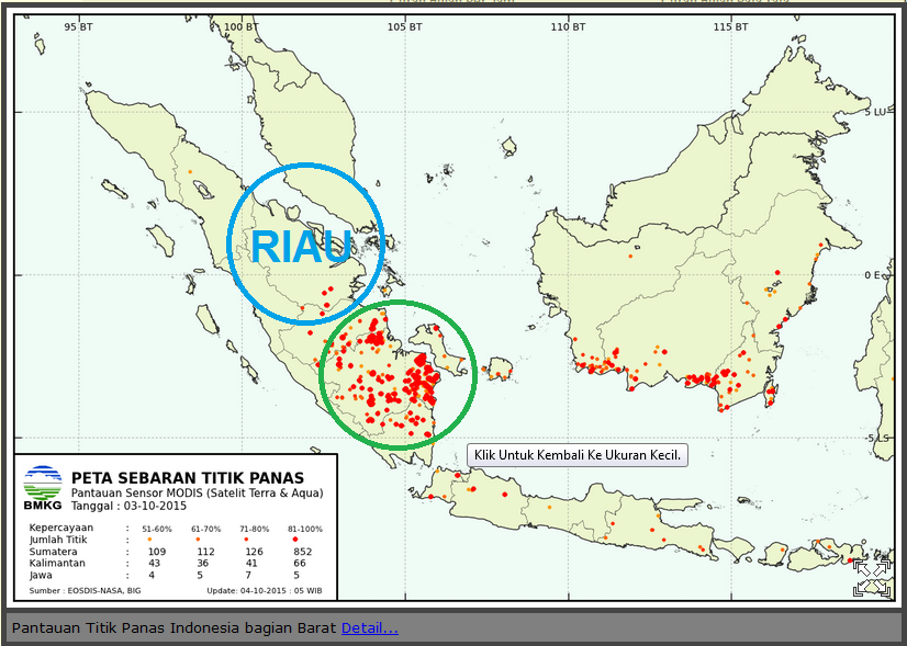 infoRIAU's tweet photo. 10:00 WIB - WARNING ! 

" pagi ini ribuan titik api menyala di Jambi, SumSel dan Lampung, asap mengarah ke Riau "

http://t.co/QKsG8PBlSO