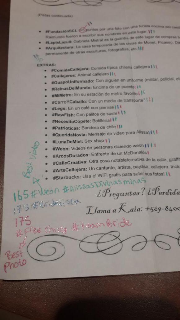 Despedida4ever's tweet photo. Scores: tie btwn #TeamBride & #Bridelissa, #TeamBride best pic: #freechug & #alissasdivinasminas best video #Weon http://t.co/yhzCEWApwx