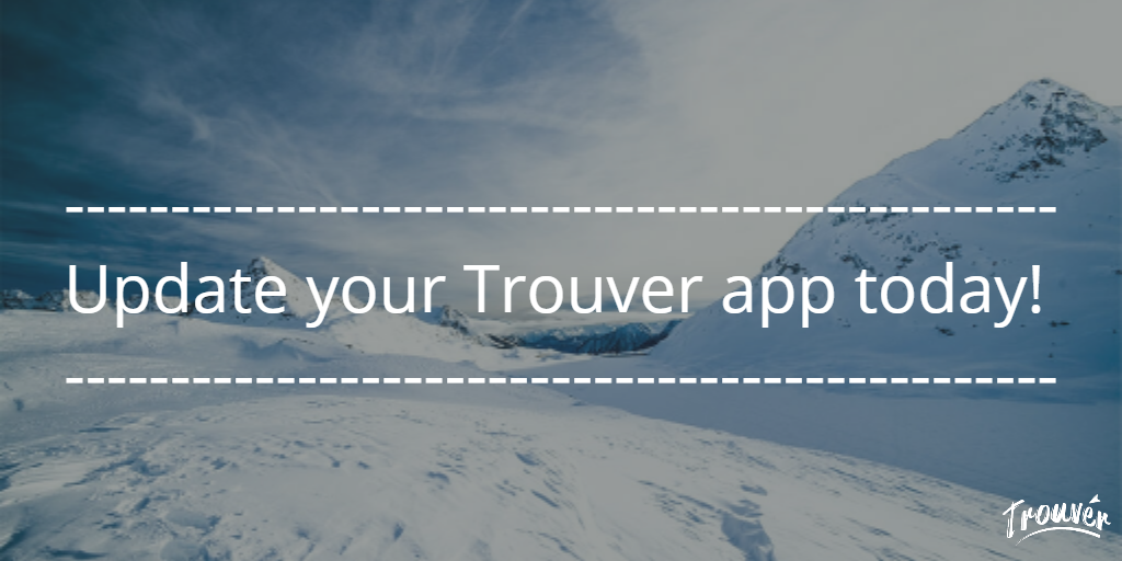 trouverapp's tweet photo. Trouver new version released! Update yours today: https://t.co/eqFwGbwXsq http://t.co/9JjK6jGIgu