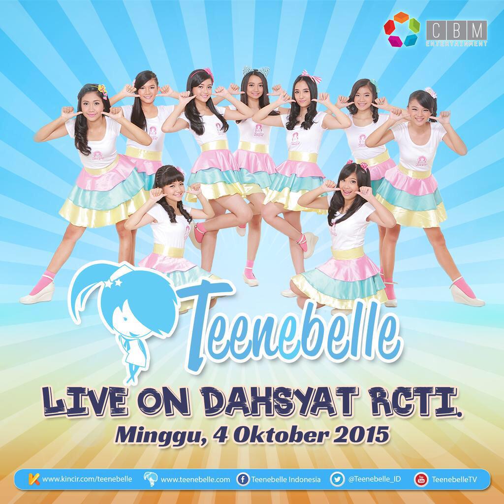 Yeayy.. Jangan lupa nonton Dahsyat RCTI yaa pagi ini jam 08.30 WIB 😊👌 <a href="/teenebelle_ID/">TeeneBelle</a>