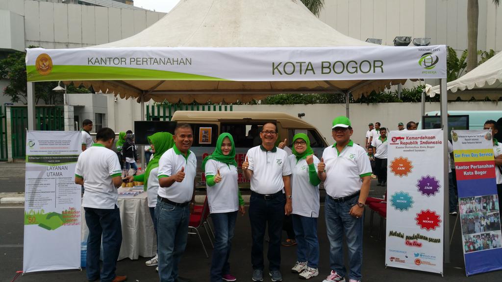 kanwilbpnjabar's tweet photo. Dimulai dari @BPN_KOTA_BOGOR #CFDJKT #Hantaru #LiveReport http://t.co/owZJuXb0NL
