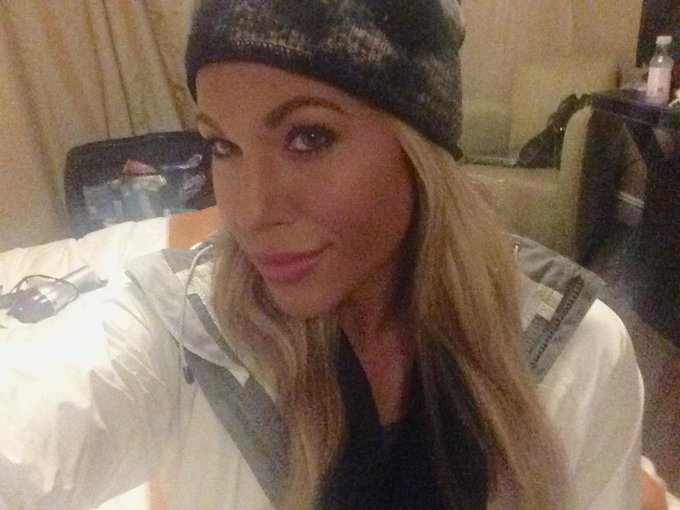 All bundled up in #NYC its wayyyy too cold for this blondie!! Someone come warm me up!!!! 😈 #OliviasAngels<a href="/tag/nyc"class="tags">#NYC</a><a href="/tag/oliviasangels"class="tags"><span>#oliviasangels</span></a>